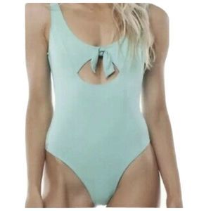 RHYTHM Gidget One‎ Piece swimsuit Mint Sz Large